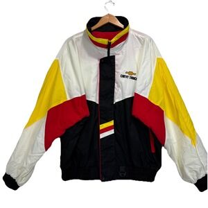 VTG 90s Chevy Trucks Challenge‎ Inaugural  Race Windbreaker sz XL Classic  Color